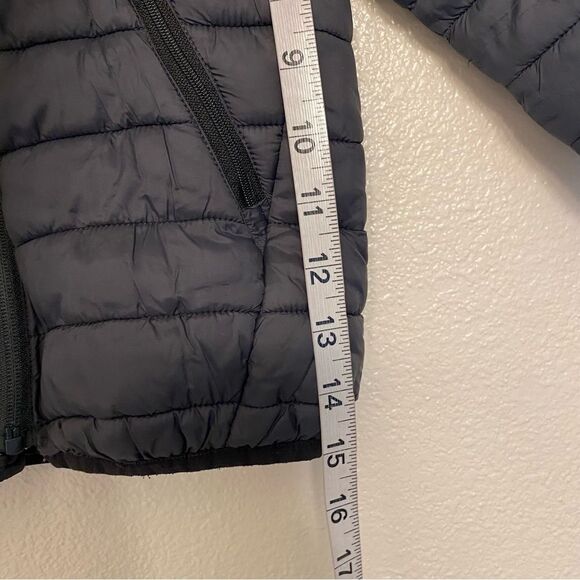 Zara Boys unisex hooded black puffer jacket kids 3-4 - Picture 3 of 7